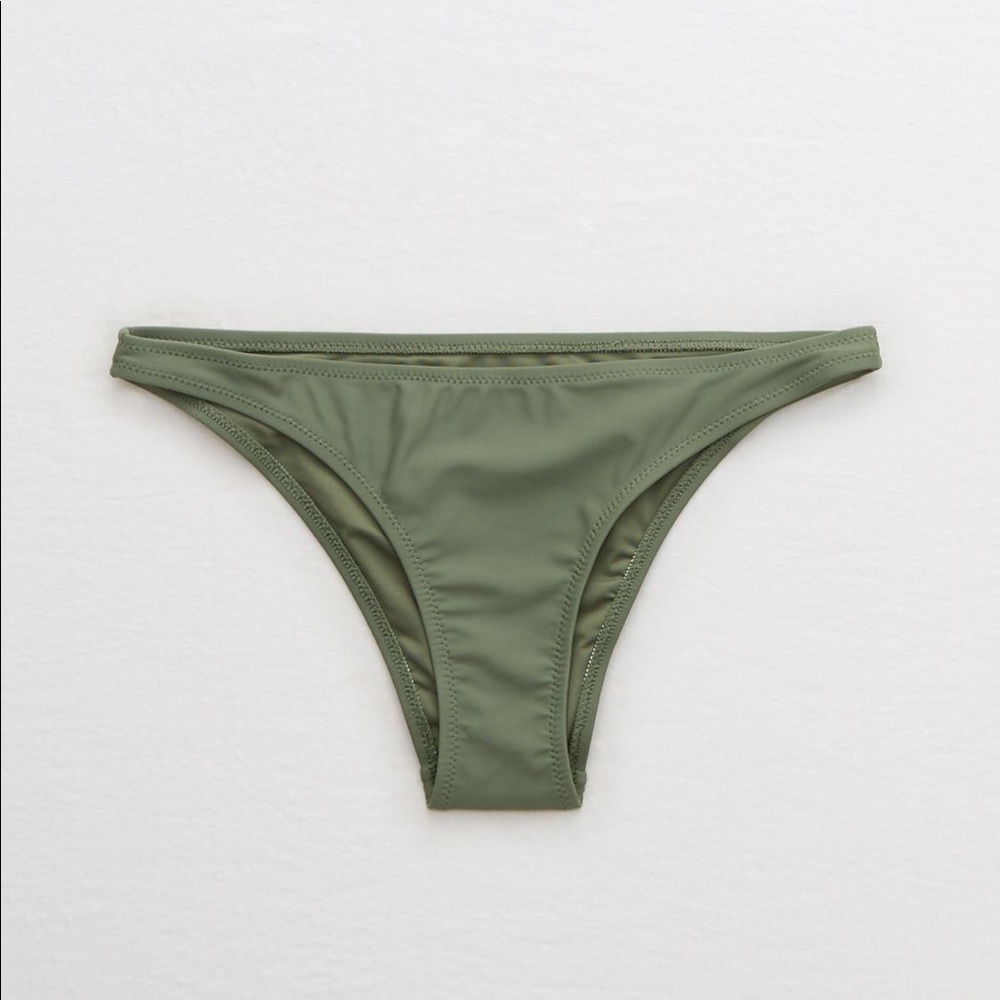 Aerie Cheeky Green Bikini Bottoms